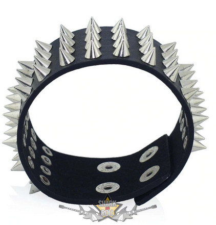 4.Soros. Mini Tüske szegecs karkötő -  mini tüskés karkötő.10mm. csuklópánt.  JVP