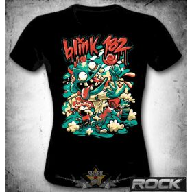BLINK 182 - Art2. LOGO.  MT.089.  női póló