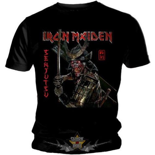 IRON MAIDEN - SENJUTSU.  S.ZF. 058.  zenekaros  póló. 