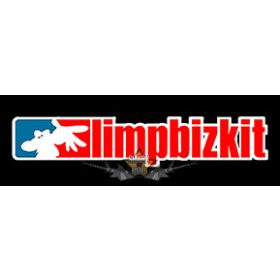 Limp Bizkit  -  Logo.  10 x 5.  felvarró