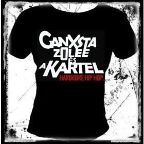 GANXSTA ZOLEE & A KARTEL - HARDCORE HIP HOP női  póló