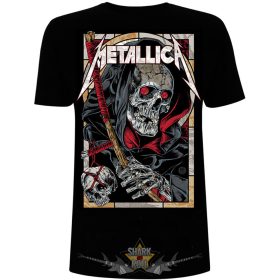 Metallica - Unisex Tee -  Death Reaper.  S.ZF.009.  zenekaros  póló.    Metallica - Unisex Tee -  Death Reaper.  S.ZF.009.  zenekaros  póló.