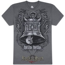 AC/DC - GREY HELLS BELLS  póló AC/DC - GREY HELLS BELLS  póló