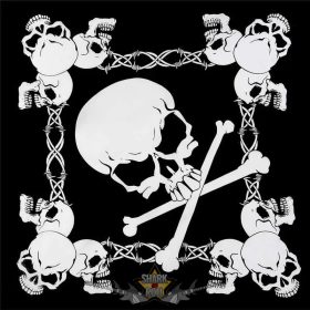 SKULL RIDER   vászon kendő