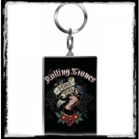 ROLLING STONES -MISS YOU  fém kulcstartó