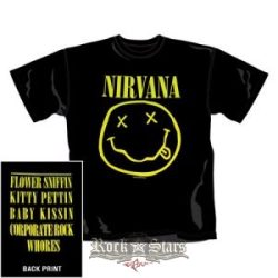 NIRVANA - SMILEY póló