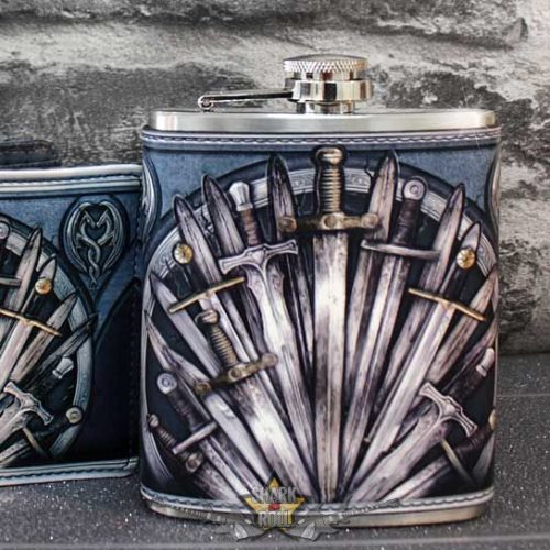 Medieval Sword Hip Flask. B4096M8.  flaska