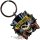 Guns N Roses - Keychain.  Top Hat .  GNRKEY07   import fém kulcstartó