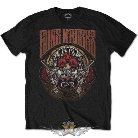   Guns N Roses - Unisex T-Shirt.  Australia (Black)   férfi zenekaros póló