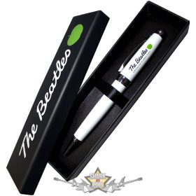 The Beatles - Gift Pen. Calligraphy Logo & Apple.    toll