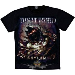 DISTURBED -ASYLUM.   férfi zenekaros póló