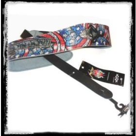 BON JOVI - MADE IN USA.  Gitár tartó heveder. Import