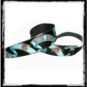 BON JOVI - HEART LOGO 2.  gitár tartó heveder