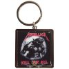 Metallica - Keychain.  Kill  Em All - Jump In The Fire.   import fém kulcstartó