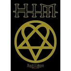   HIM - Ville Valo. gothic rock band. Hertagram. zenekaros zászló