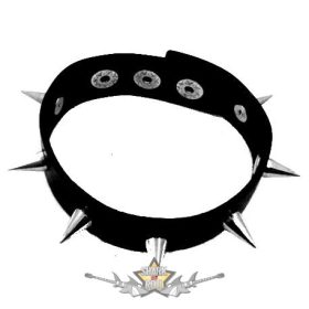   1.Soros. Közepes Tüske,  szegecses  karkötő.  csuklópánt. JVP