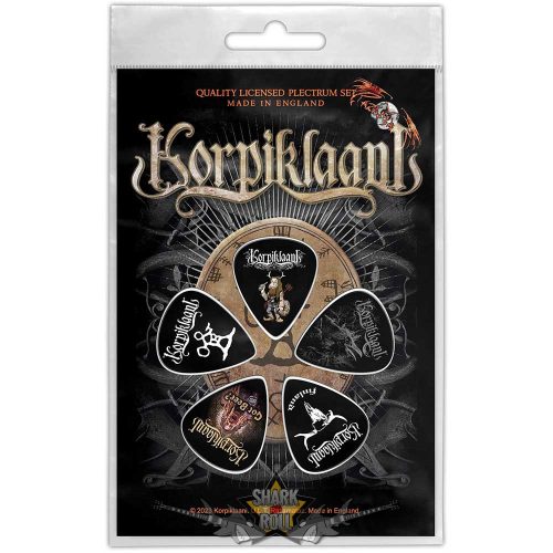 Korpiklaani Plectrum Pack: Shaman Drum   gitárpengető szett