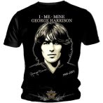   THE BEATLES - George Harrison * 1943 - 2001.   S.ZF.039.  zenekaros  póló. 