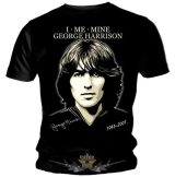  THE BEATLES - George Harrison * 1943 - 2001.  zenekaros  póló. 