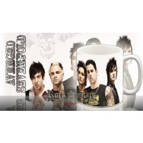 AVENGED SEVENFOLD - FOTO  zenekaros bögre