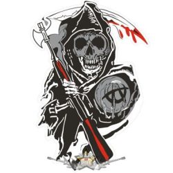 SOA - Sons Of Anarchy - Logo  felvarró