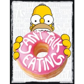 THE SIMPSONS - EATING poszter