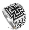 Iron Cross Flame.   Steinless Steel. gyűrű