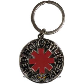   Red Hot Chili Peppers - Keychain.  Asterisk Logo Silver.  import fém kulcstartó