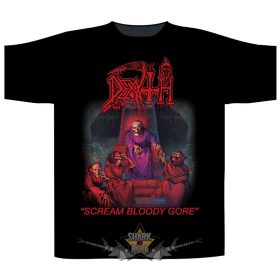 DEATH - SCREAM BLOODY GORE  férfi zenekaros póló DEATH - SCREAM BLOODY GORE  férfi zenekaros póló