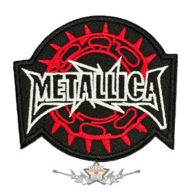 METALLICA - LOGO. . hímzett felvarró METALLICA - LOGO. . hímzett felvarró