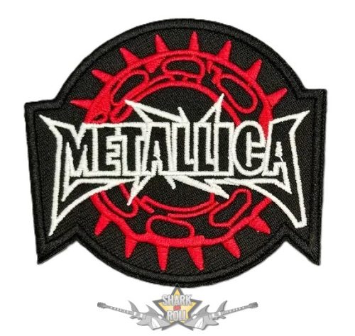 METALLICA - LOGO. . hímzett felvarró