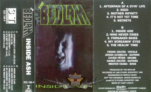 BEDLAM - INSIDE ASH . RITKA ! celpfános kazetta