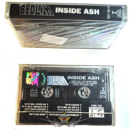 BEDLAM - INSIDE ASH . RITKA ! celpfános kazetta