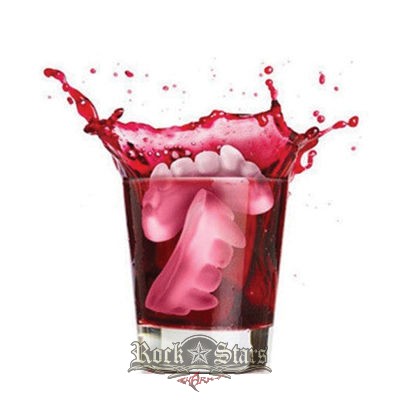 Jégkocka - Vámpir fogak. Ice tray COLD BLOODED ICE TRAY.  jégkocka forma