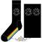 Pink Floyd - Unisex Ankle Socks: Spectrum Sole (UK Size 7 - 11)     boka  zokni