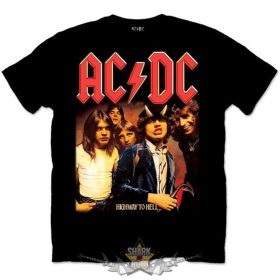 AC/DC - HIGHWAY TO HELL. BAND. 636.  férfi zenekaros póló AC/DC - HIGHWAY TO HELL. BAND. 636.  férfi zenekaros póló