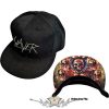 Slayer - Unisex Snapback Cap.  Scratchy Logo (Black) . SLAYSBCAP03B.   Prémium baseball sapka