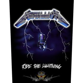 METALLICA - Ride the lighting.  Back Patch, hátfelvarró.      METALLICA - Ride the lighting.  Back Patch, hátfelvarró.