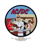   AC/DC -  Standard Printed Patch - Dirty Deeds. hímzett felvarró
