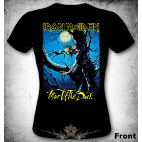 IRON MAIDEN - Fear of the dark.  női póló