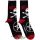 Motley Crue - Unisex Ankle Socks.  Skull & Crossbones (Black) (UK Size 7 - 11)    boka  zokni