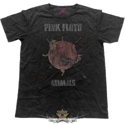 Pink Floyd - Unisex Vintage T-Shirt.  Sheep Chase.   T-shirt Black. zenekaros póló
