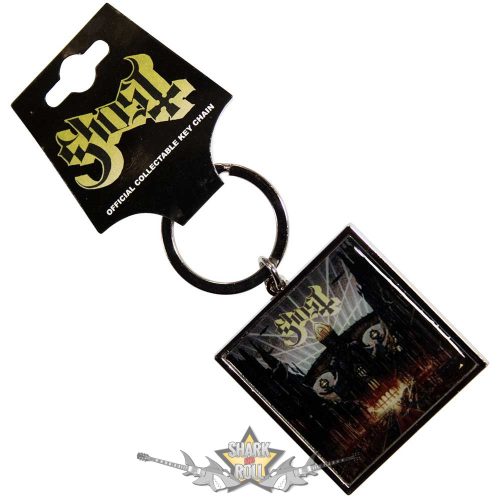 Ghost - Keychain.  Meliora.  import fém kulcstartó