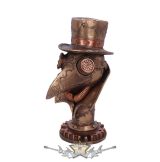   Steampunk.  Beaky Plague Doctor - pestis Doctor Bust figura. 23. cm. D5063R0. koponya figura