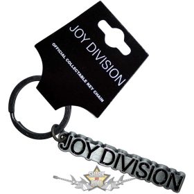   Joy Division - Keychain.  Logo.  JDKEY03.   import fém kulcstartó