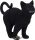 BLACK CAT - Moonlight Watcher.  15cm, Resin, Black, Cat Figure. U6691A24.  