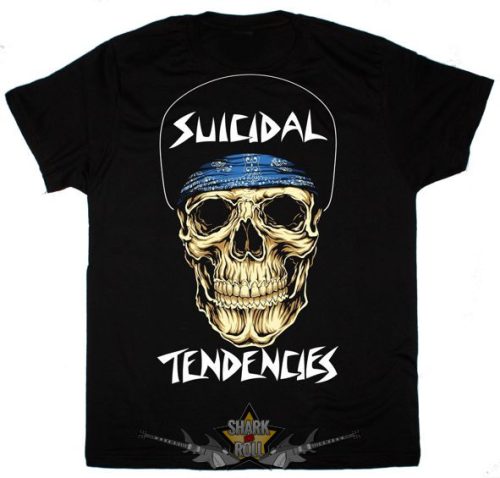 SUICIDAL TENDENCIES - SKULL.  S.ZF.421.  zenekaros póló