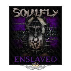Soulfly - Standard Patch - Enslaved.   import zenekaros felvarró