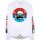 Guns N Roses - Unisex Long Sleeve T-Shirt.  Motorcross Logo (White)  férfi zenekaros póló
