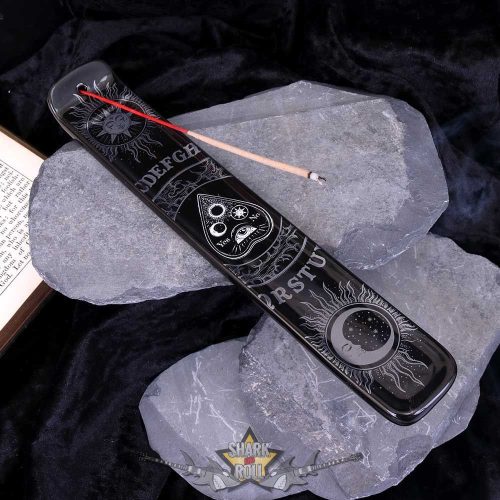 Spirit Board Incense Holder 24.5cm. . U4574N9.  füstölőtartó.